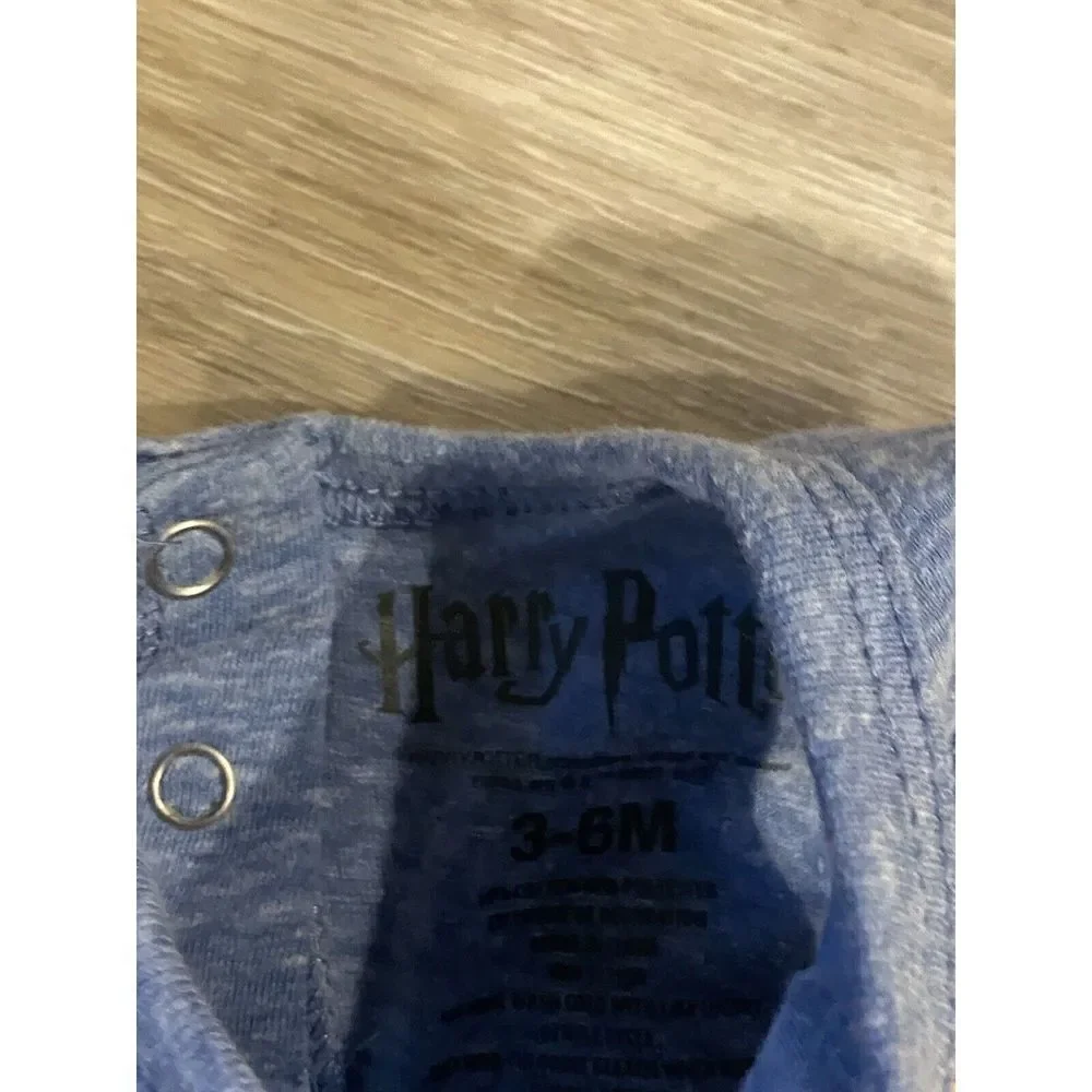 HARRY POTTER Wizarding World Warner Brothers Baby Romper 3-6 Months Halloween